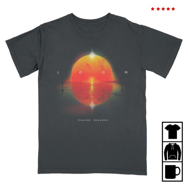 Official Imagine Dragons Merch Store Loom Album Cover Popover Shirt Imagine Dragons Apparel Clothing Shop ImagineDragons