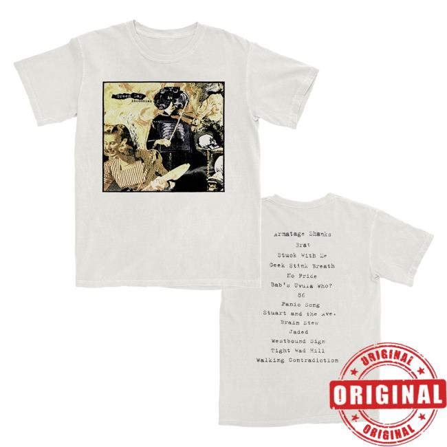 Official Green Day Merch Store Shop Green Day Vintage Insomniac Cover Attractive Shirt GreenDay