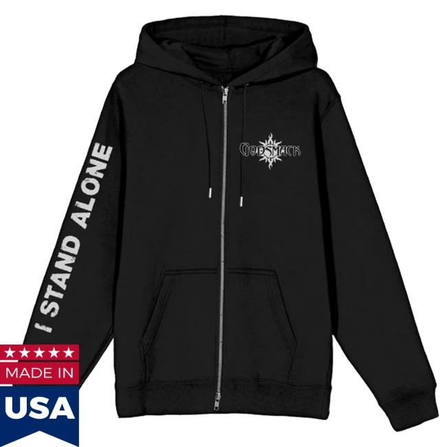 Official Godsmack Merch Store Godsmack I Stand Alone Scorpion Zip Hoody