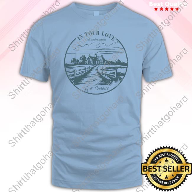 In Your Love I Will Stand My Ground T-Shirt Light Blue