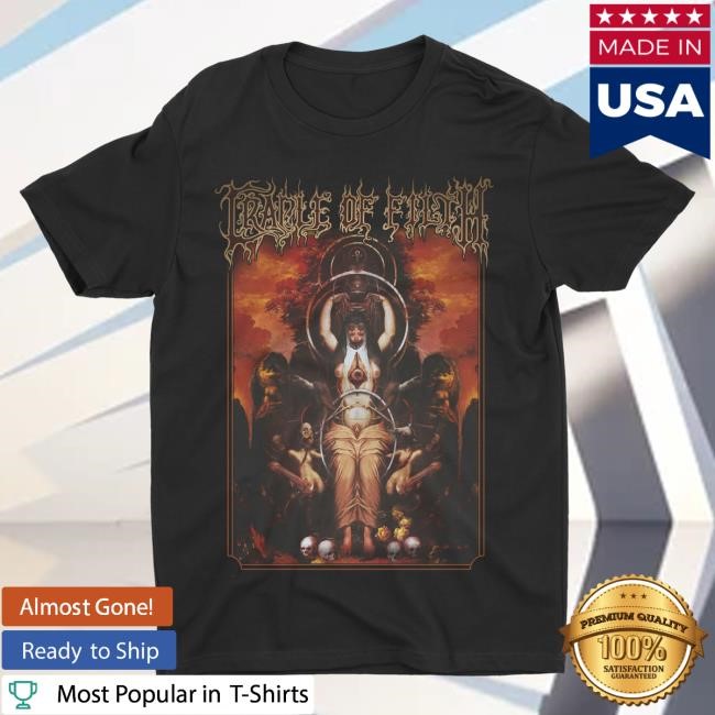 Official Night Shift Merch Store Cradle of Filth - Malignant Perfection Tshirt Nightshift Merch