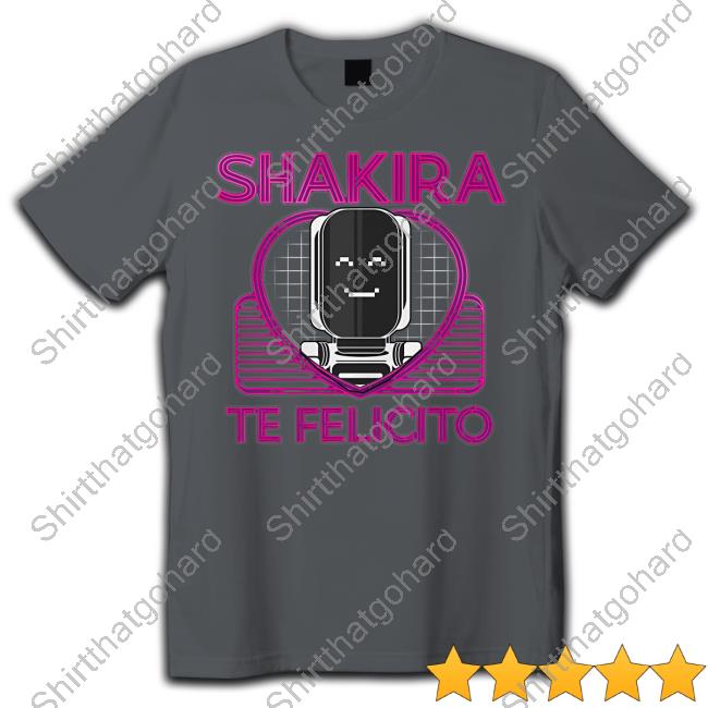 Shakira Merch Te Felicito Tee
