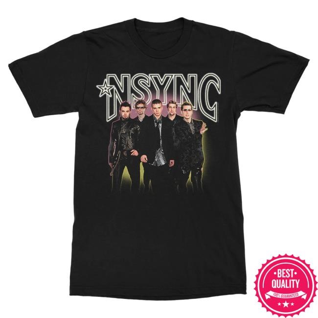 Official Nsync Merch Store In Lights Hot Shirt