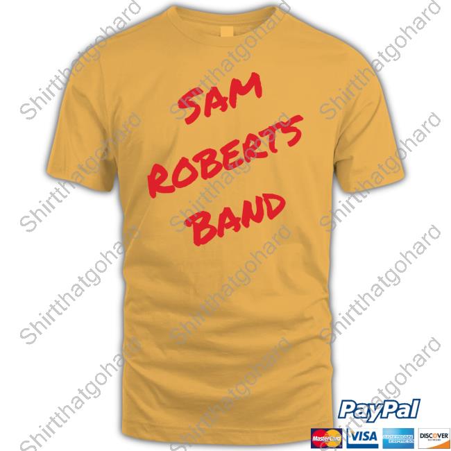 Official Mrkt Merch Sam Roberts Band T-Shirt