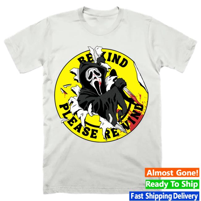 Official Cavity Colors Ghost Face: Video Store Psa - Popover Shirt (Knife Silver)