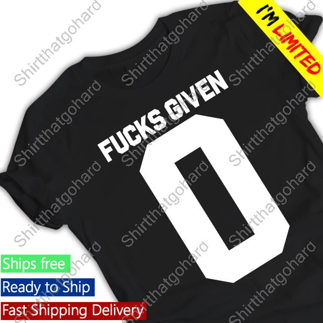Fucks Given Zero Crewneck Sweatshirt