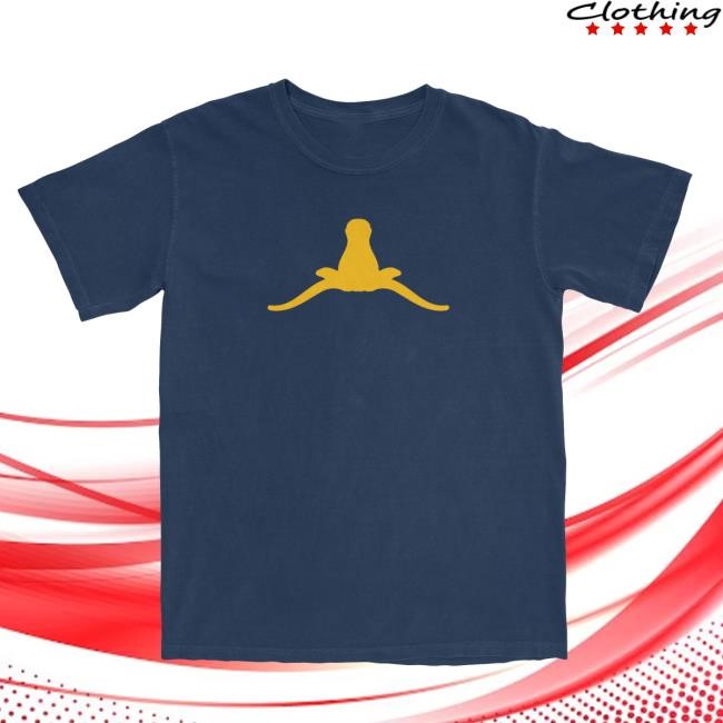 Cal Fan's Burden Horns Down T Shirt