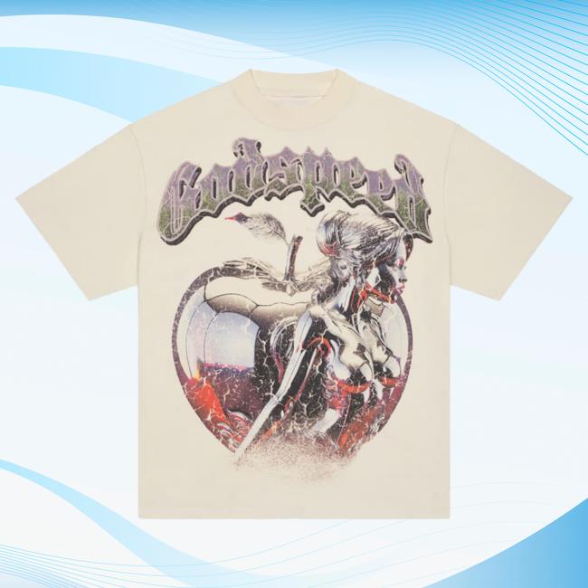 Official Godspeed Nyc Clothing Merch Forbidden Fruit Popover Shirt (Creme)