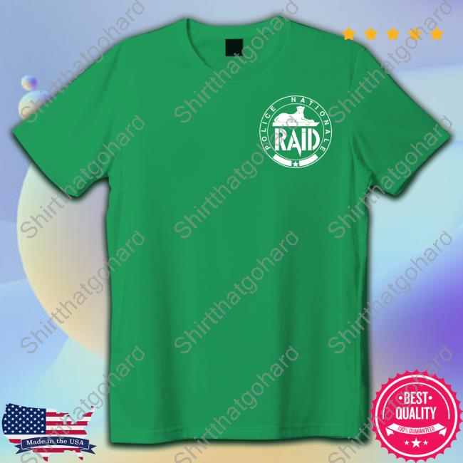 Raid French Police Logo T Shirt
