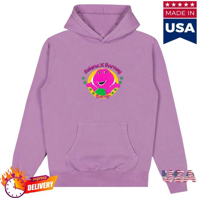 Official Complex Apparel Barney X Selena Starbright Popover Hoodie Selena Gomez