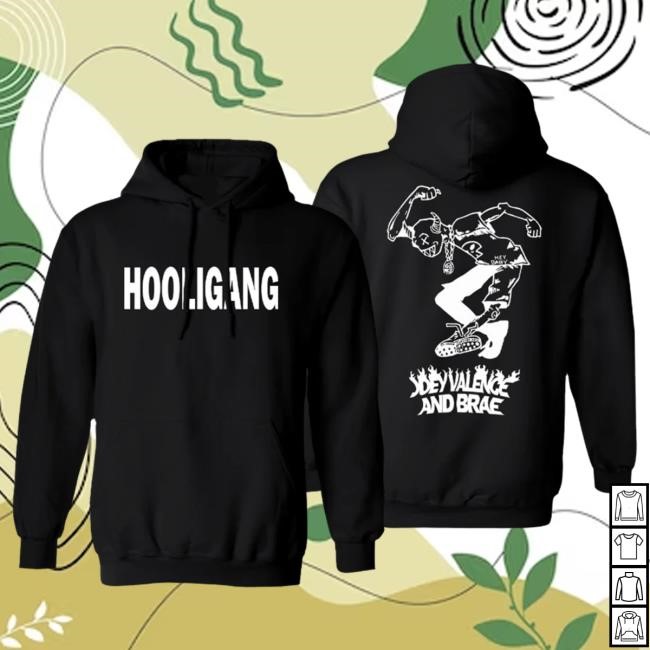 Official Manhead Merch Joey Valence and Brae Hooligang Crew neck Sweatshirt