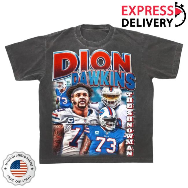 Official Shnow Dion Dawkins Graphic Heavyweight Shirt New