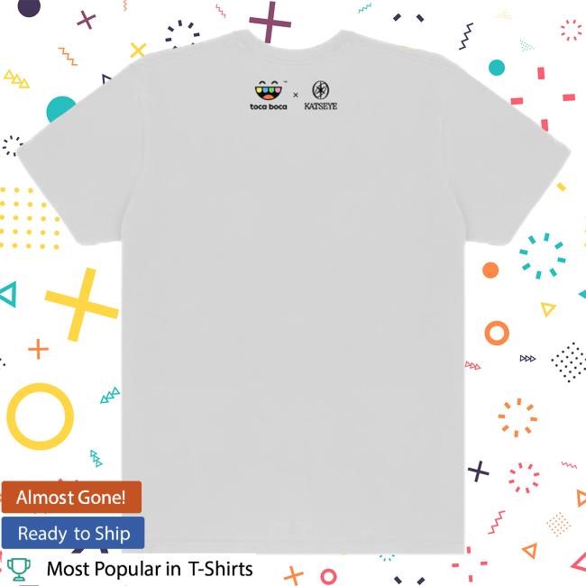 White Graphic Tee Toca Boca Look Katseye Katseye X Toca Boca White T-shirt Collaboration Drop