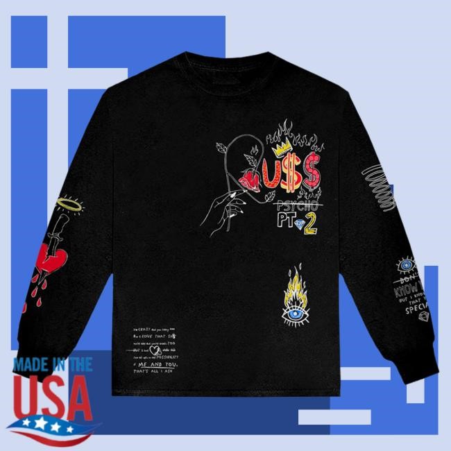 Psycho Pt. 2 Long Sleeve Tee Russ Official Store
