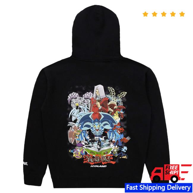 Official Hypland Clothing Merch Store Hypland Yugioh Pegasus Monsters Sweatshirts (Black)
