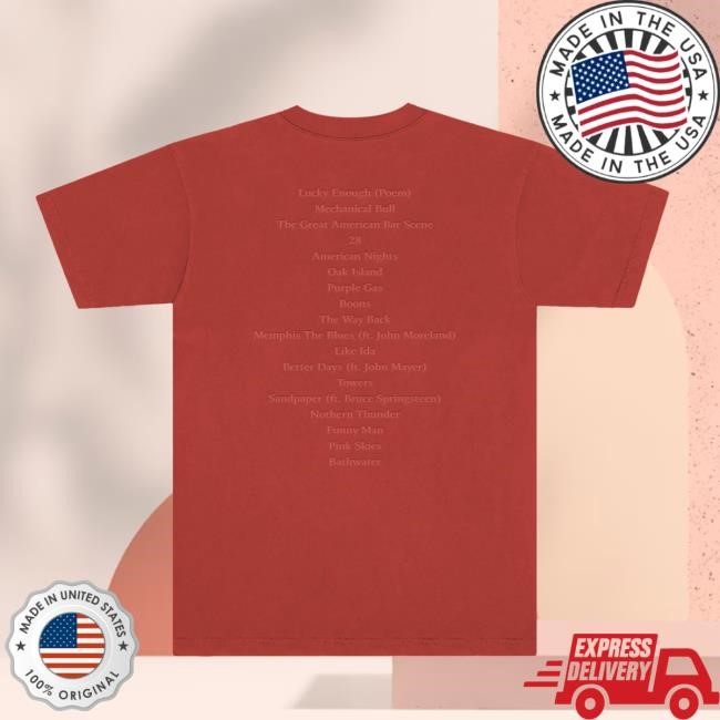 Bar Scene Rust Album New Tee Zach Bryan Shop