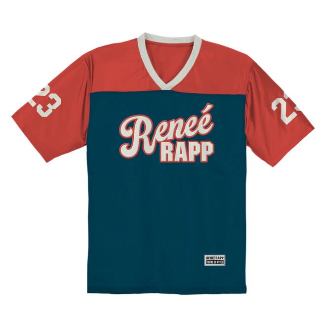 Renee Rapp Store Merch Angel Football Jersey 2024 Shirt - Renee Rapp Clothing Shop Official Apparel Renee Rapp