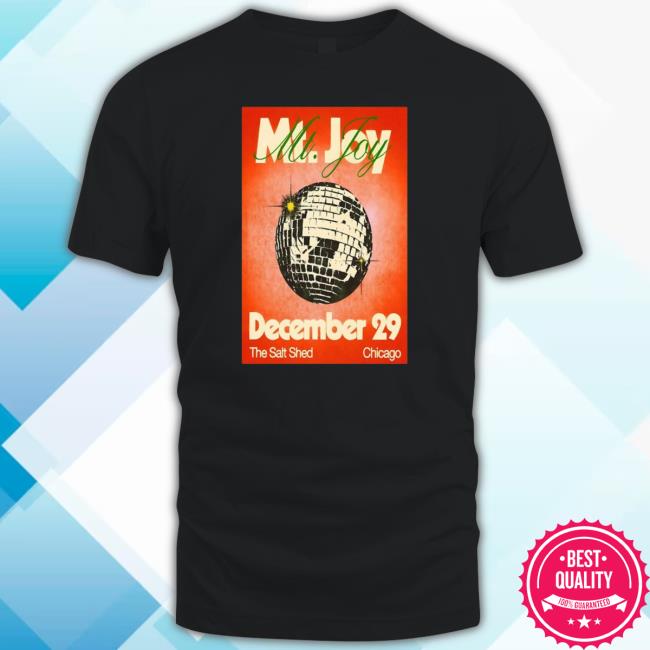Official Design Mt. Joy The Salt Shed December 29 2023 Chicago Poster Long Sleeve T Shirt