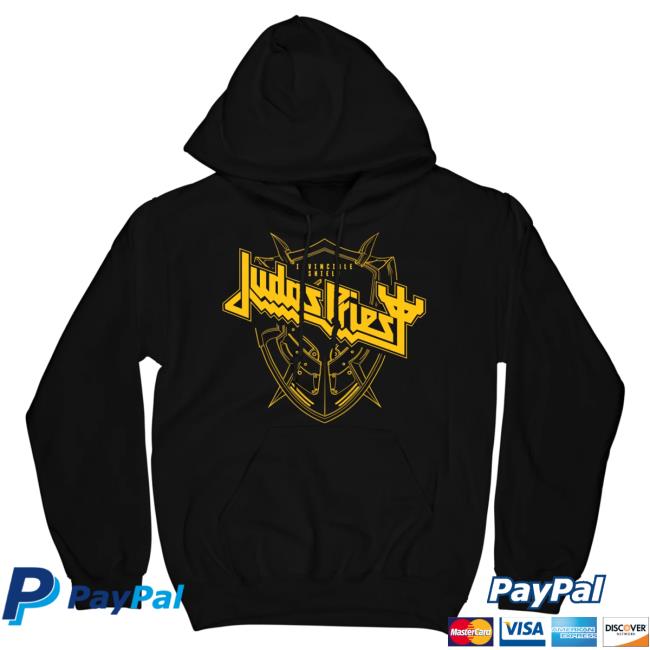 Official MerchBar Judas Priest Invincible Shield T-Shirts Judas Priest Merch Bar