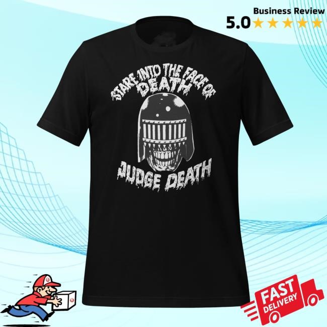 Judge Death – Stare Into The Face of Death New T-Shirt
