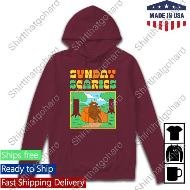 Sunday Scaries Merch Couch Monster Hoodie