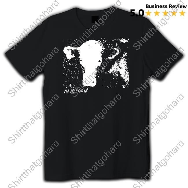 Run For Cover Records Store Waveform Cow Shirts
