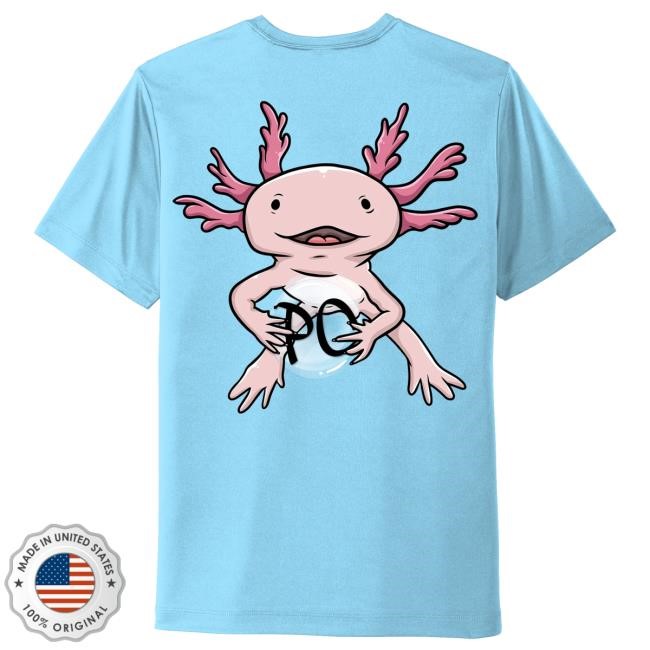 Official Paul Cuffaro Merch Shop Axolotl New Shirt Paul Cuffaro