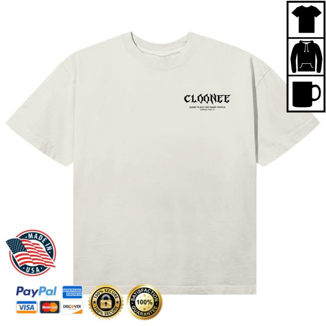 Official Hellbent Records Merch Shop "Sunny Place For Shady People" Summer '23 Tour Shirt 2024