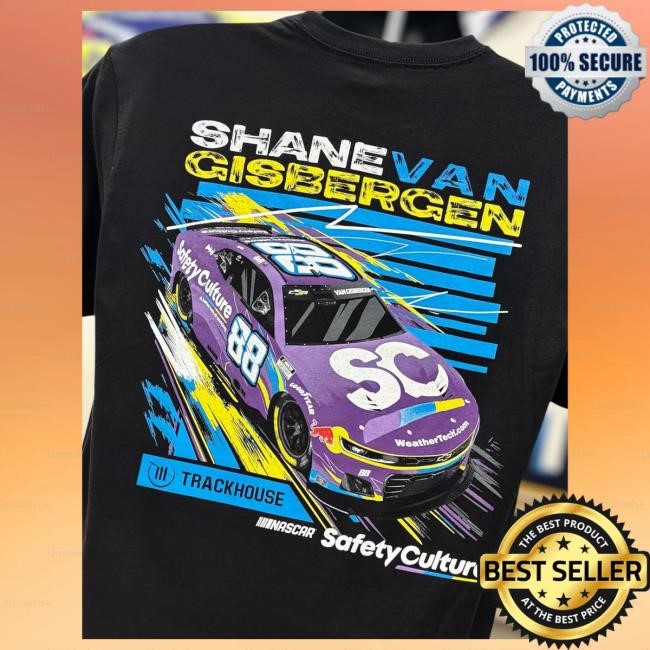 SVG #88 Safety Culture Scheme T Shirt Trackhouse Racing Team Official