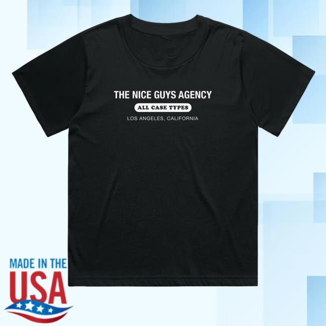 Super Yaki Merch The Nice Guys Agency Boxy Tee
