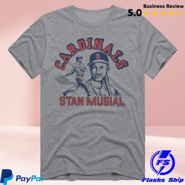 Cardinals Stan Musial Swing Tee