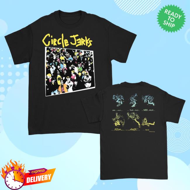 Official Kings Road Merch Store Circle Jerks Group Sex T-Shirt (Black) Kings Road Shop CircleJerks