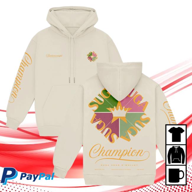 Official The Suga Merch Shop Champion Tan Hoodie Sugashop Store