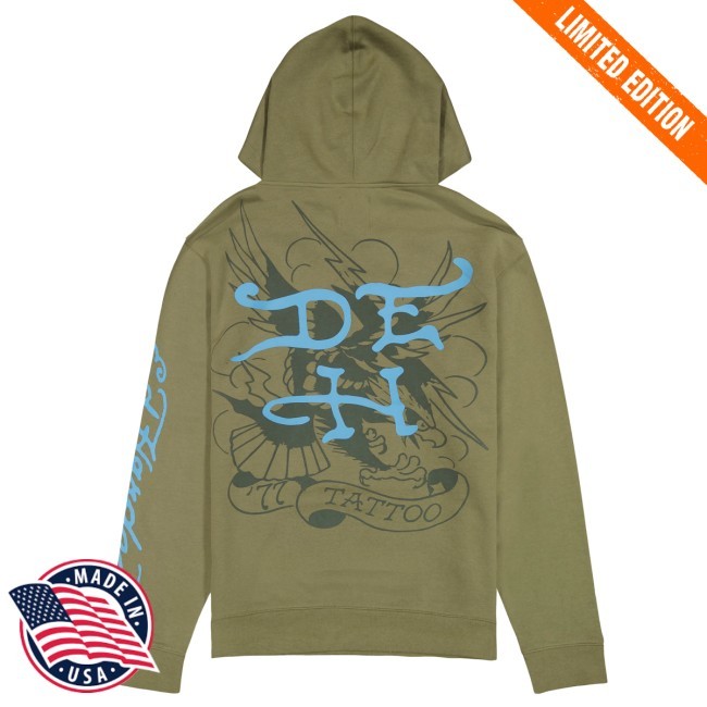 Crouching Panther Hoodie Sweatshirt Ed Hardy Merch Shop
