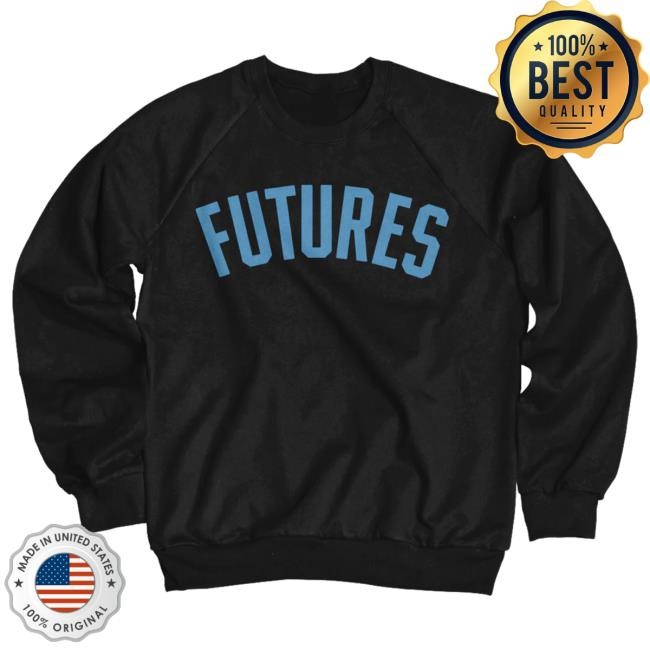 Official Jimmy Eat World Merch Shop Futures Oxford Pennant Applique Crewneck Sweatshirt (Black)