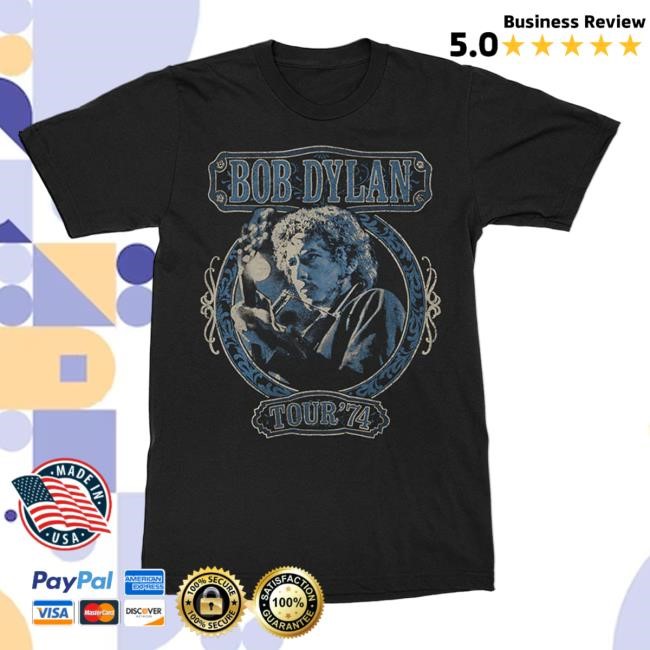Tour '74 T Shirt Bob Dylan