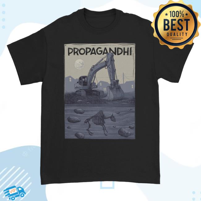 Propagandhi Merch Bulldoze T Shirt