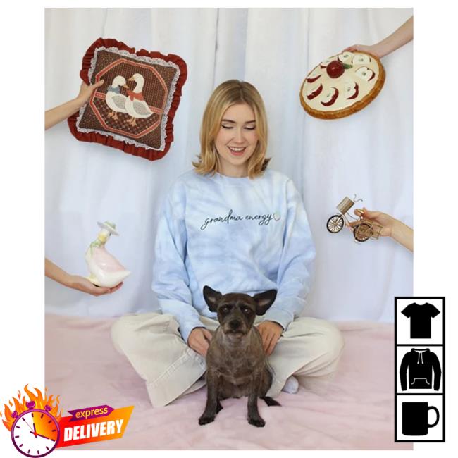 Official Mia Maples Merch Grandma Energy Sweatshirt Tie Dye Miamaples