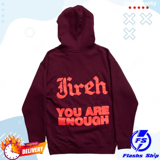 Official Elevation Church Merch Store Elevation Church Jireh Pull Over Hoodie - Maroon Elevation Church Apparel ElevationChurch