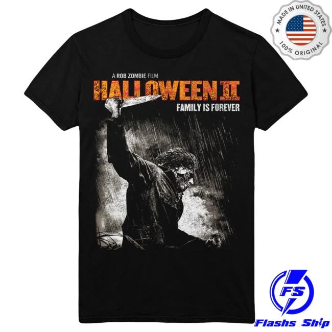 Official Gutter Garbs Rob Zombie Shop Rob Zombie's Halloween II: Classic (V2) Tshirt