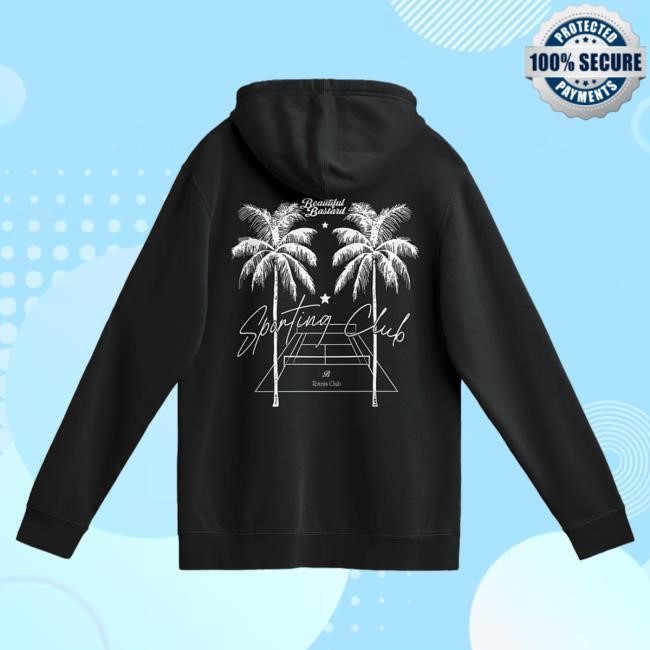 Official Beautiful Bastard Merch Store Philip DeFranco Sporting Club - Hooded Sweatshirt