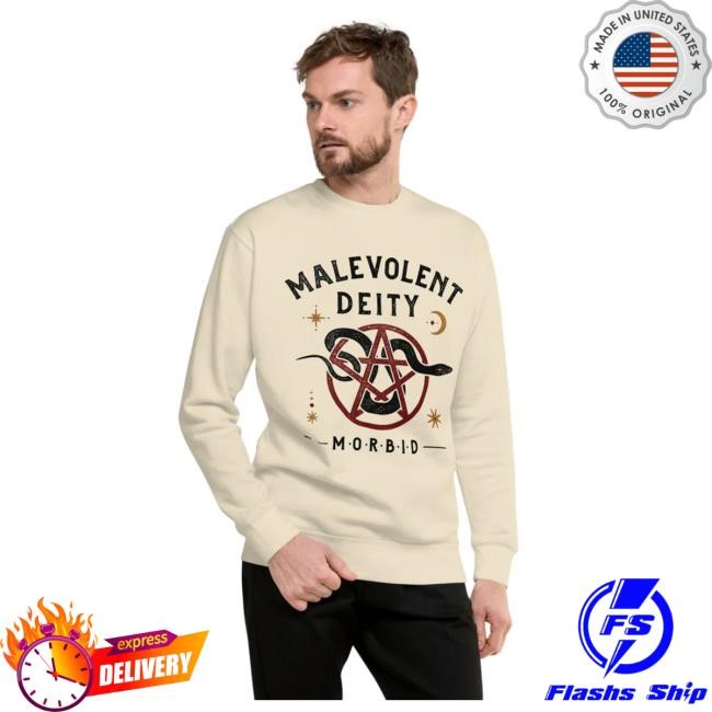 Official Wondery Shop Merch Morbid Malevolent Deity Sweatshirt