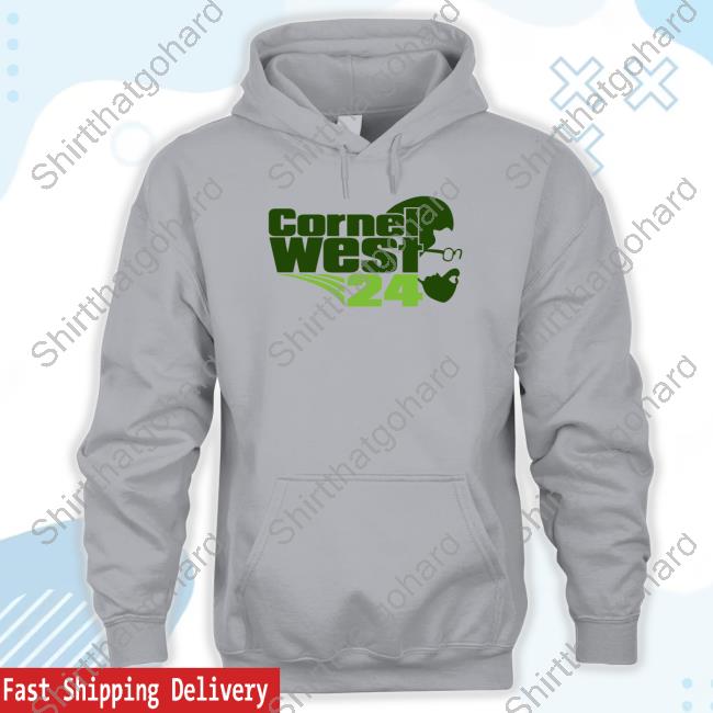Cornel West 2024 Young Cornel Grey T Shirt