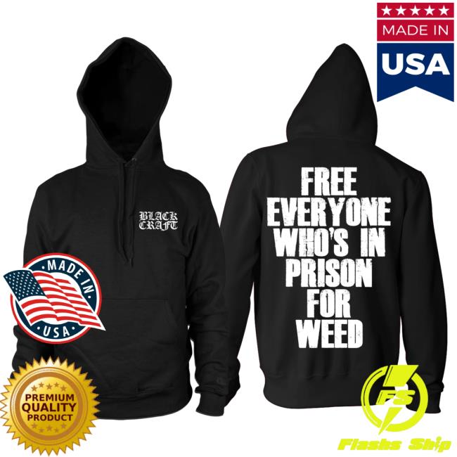 Blackcraft Cult Clothing Store BlackcraftCult Free Everyone-Black Hoody