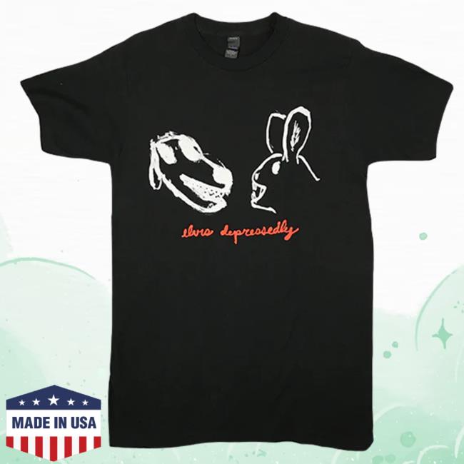 Official Run For Cover Records Elvis Depressedly Boxing T-Shirt