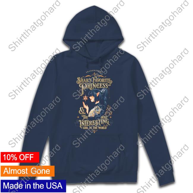 Lianne Draws Shadow Heart Shar's Favorite Princess And The Most Interesting Girl In The World Crewneck Sweatshirt