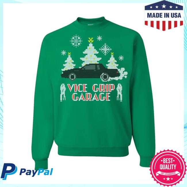 Official Vgg Merch Vicegripgarage Vgg Ugly Holiday Long Sleeve Shirt