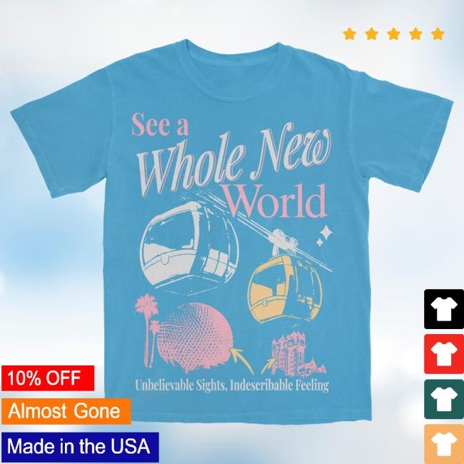 Official The Lost Bros A Whole New World Shirts