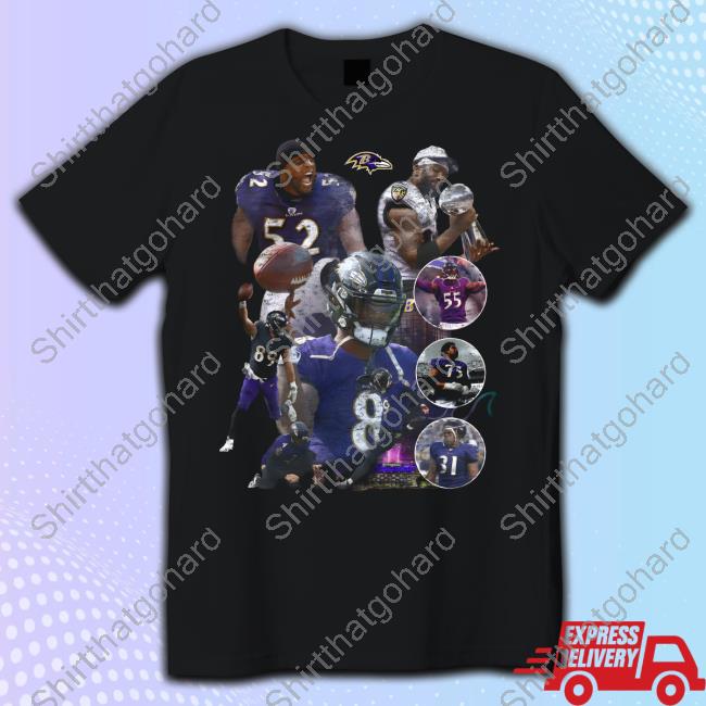 Rashod Bateman Baltimore Ravens T-Shirt Ryan Mink