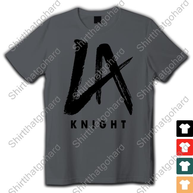 Official Wwe Merch La Knight Logo Shirt